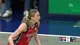 Lucy Olsen hits patented midrange jumper for first bucket